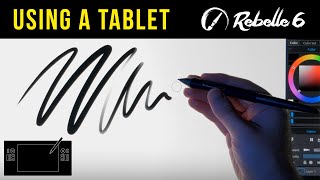 Working with a Drawing Tablet - Rebelle Tutorial screenshot 5