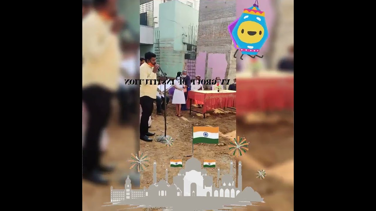 73rd republic day celebration in vijayanagara Vivekananda education society