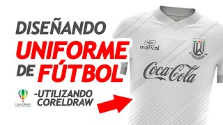 CORELDRAW TUTORIAL | Diseñando Uniforme de Fútbol