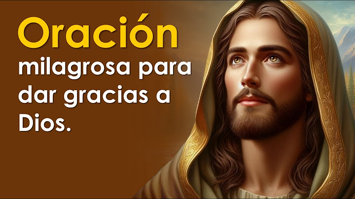 Oración milagrosa para dar gracias a Dios | MUCHAS GRACIAS, DIOS 🙏
