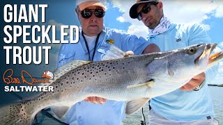 GIANT Speckled Trout | Bill Dance Saltwater