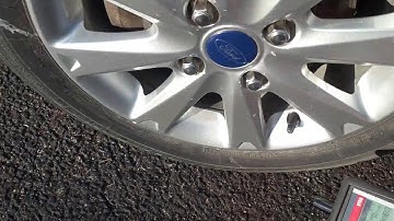 HOW TO RESET REPROGRAM TIRE PRESSURE MONITOR LIGHT ON A 2011-2016 FORD FIESTA.
