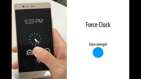 [HiDeep]Use cases with 3D Touch