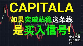 CAPITALA - 如果突破站稳这条线是买入信号! 盘后筹码峰技术分析.[CC 中英文字幕 ENG SUB].19022024