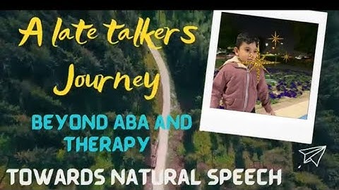 A Late Talker’s Journey | How to Help a Late Talker Child | Speech and Language Delay Treatment
