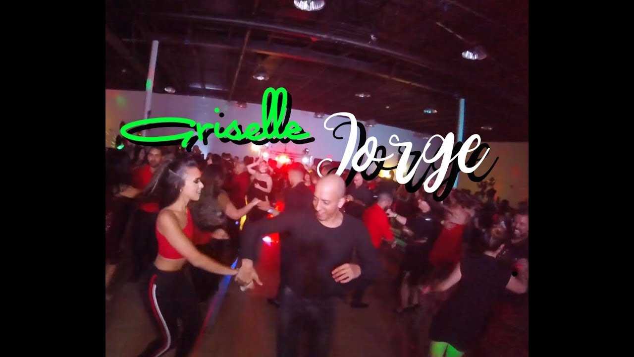 DANCING SALSA!!!! Jorge Melo & Griselle Agosto social dancing