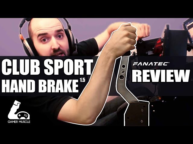 FANATEC CLUBSPORT HANDBRAKE V1.5 - REVIEW 