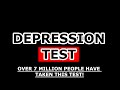 Are you depressed? (TEST)