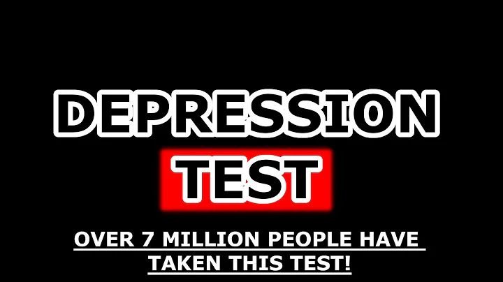 Are you depressed? (TEST) - DayDayNews