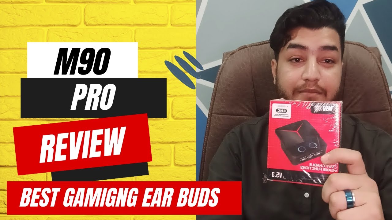 M90 Pro Earbud Review Unboxing Best Gaming Earbuds price in Pakistan