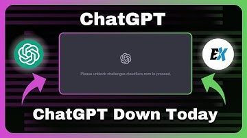 ChatGPT is vandaag niet beschikbaar - Deblokkeer challenges.cloudflare.com om door te gaan Fout