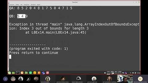 Aula LP 039 - Resolução de Exercícios - Strings e Arrays - Parte 08