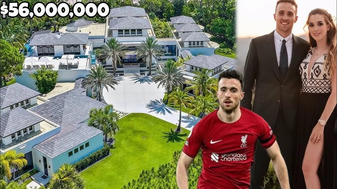 Esta Es La Casa de Diogo Jota Valorada En 56 Millones Que Le Dejó de  Herencia a Sus Familiares - YouTube