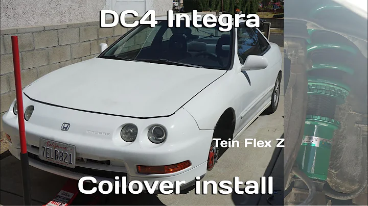 INSTALLING COILOVERS ON ACURA / HONDA INTEGRA