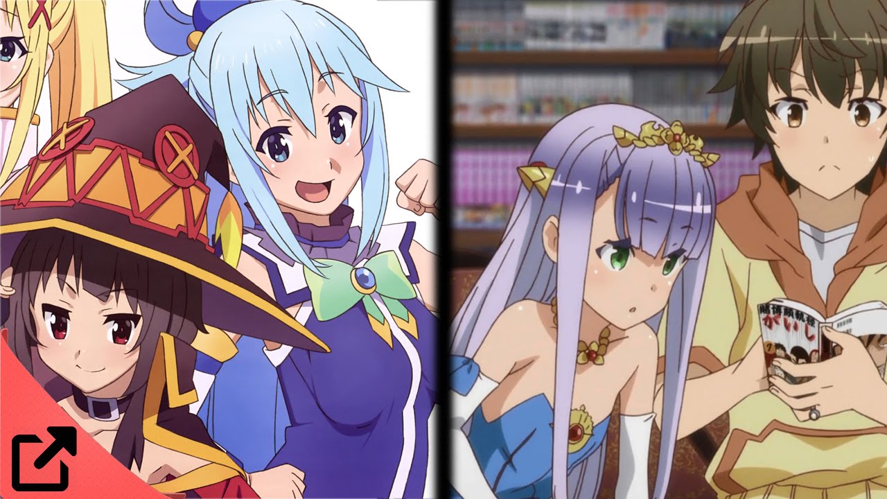 Animes Like Konosuba - Konosuba Sekai Shukufuku Kono Subarashii ...