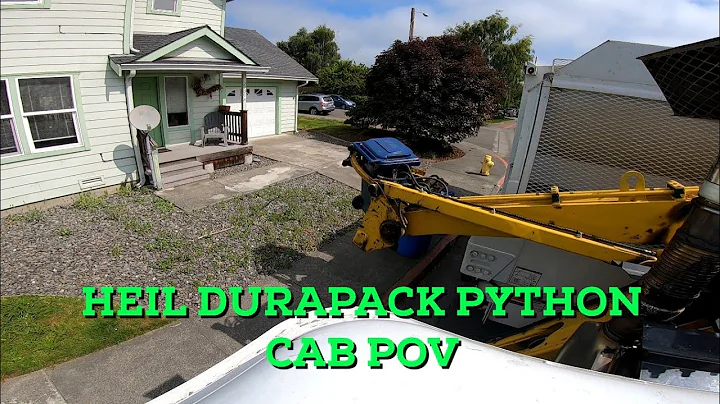 Heil DuraPack Python Garbage Truck Ride Along!