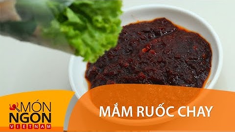 Dạy Cách Làm Mắm Ruốc Chay | Vui Sống Mỗi Ngày | Món Ngon Việt Nam