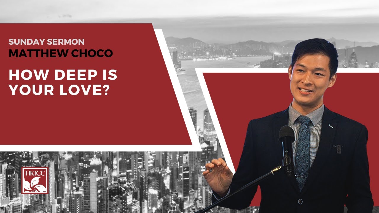 "How Deep is Your Love?" | Sunday Service | Matthew Choco