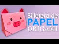 CARTERA DE ORIGAMI EN ESPAÑOL | MONEDERO DE ORIGAMI | ORIGAMI EN ESPAÑOL