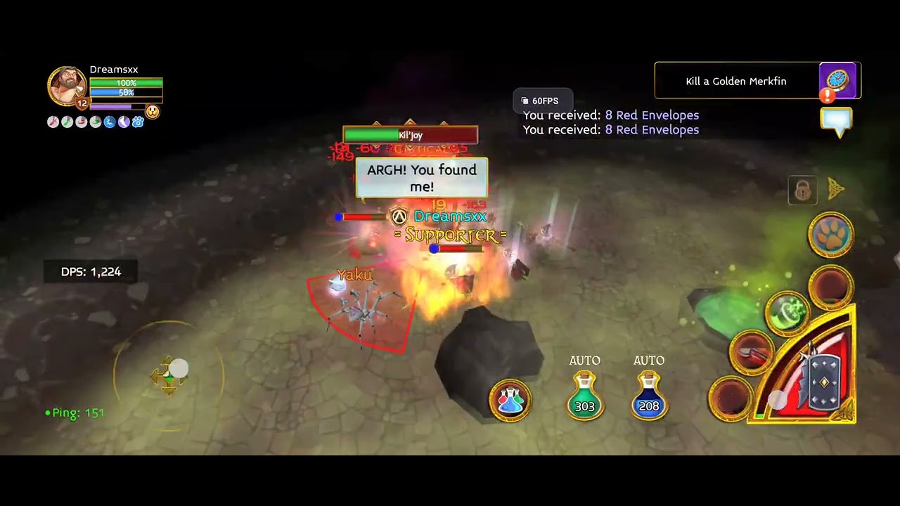 Arcane legend [New Year events] warrior pro lvl 12 !