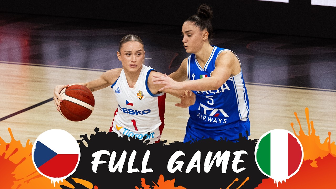 Group Phase | Czechia v Italy | Full Basketball Game | FIBA Women's Basketball World Cup 2026