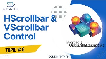 HscrollBar VScrollBar and Shape Control in Visual Basic 6.0 | Scrollbar Kya Hota Hai