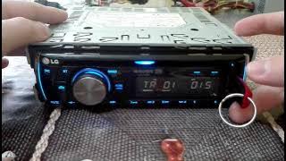 LG LCS-700BR FM/AM,CD (Audio,MP3),USB,AUX,BLUETOOTH Car Stereo