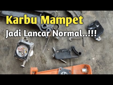 Video: Bagaimana anda membersihkan karburator pada perapi Stihl?