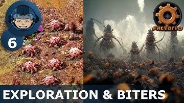 EXPLORATION & BITER PUSH - Step 6: Factorio Megabase (Step-By-Step)