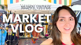 Vending at a Vintage Market! | Montrose Market Vlog