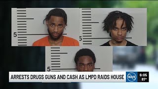 Police make 3 arrests in raid on suspected Old Louisville drug house known to neighbors for month...