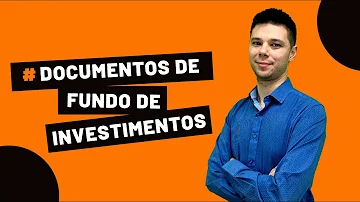 Quem assina pelo fundo de investimento?
