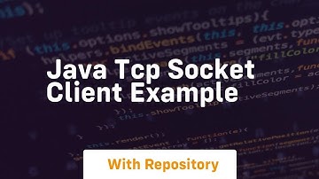 java tcp socket client example