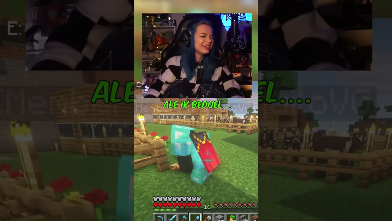 Moete gij nog een worst hebben? #minecraft #minecraftshorts #vlaams #shorts