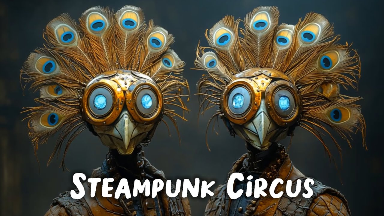 Стимпанк-цирк | Жуткие монстры | Короткометражный фильм ИИ