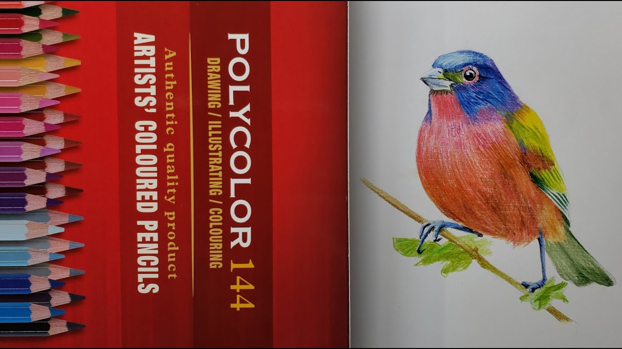 обзор карандашей koh i noor polycolor 144 цветные карандаши