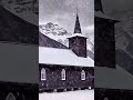 Snowstorms and the pleasant ambience of the church#shorts #christmas2025
