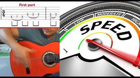 ✔▶BULERIA GUITAR [SUPER FAST] PACO de LUCIA ▶w/TAB [INTERMEDIATE]. Bulería GUITAR in A.🇺🇸🇪🇸