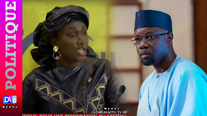 Anta Babacar Ngom à Ousmane Sonko: « L’opposition n’a rien de résiduelle…elle est vivante, conscient