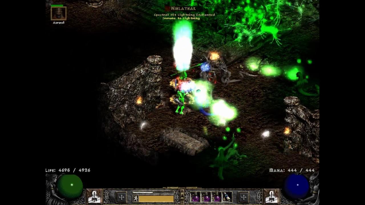 The Stone of Jordan Drop Nihlathak 23.11.2019 Diablo 2 YouTube