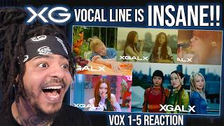 FIRST TIME HEARING XG VOX #1-5 | PEACHES, NOBODY LOVE, DEAR NAME, RIDE & XGLEE CLUB!!