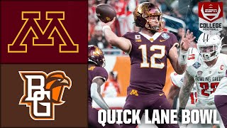 Quick Lane Bowl: Bowling Green Falcons vs. Minnesota Golden Gophers | Full Game Highlights