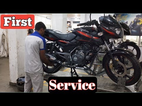 Bajaj Pulsar 150 First Service || Motodrift