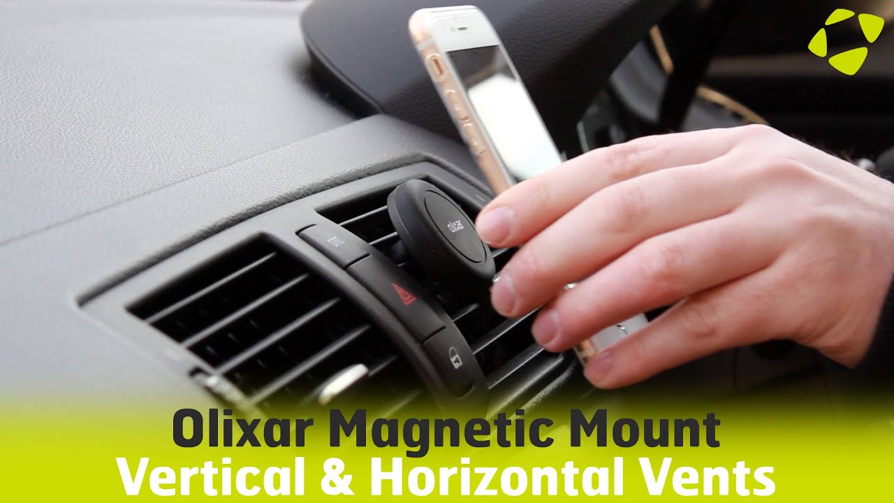 Olixar Magnetic Windscreen and Dashboard Mount Car Phone Holder - For  iPhone 12