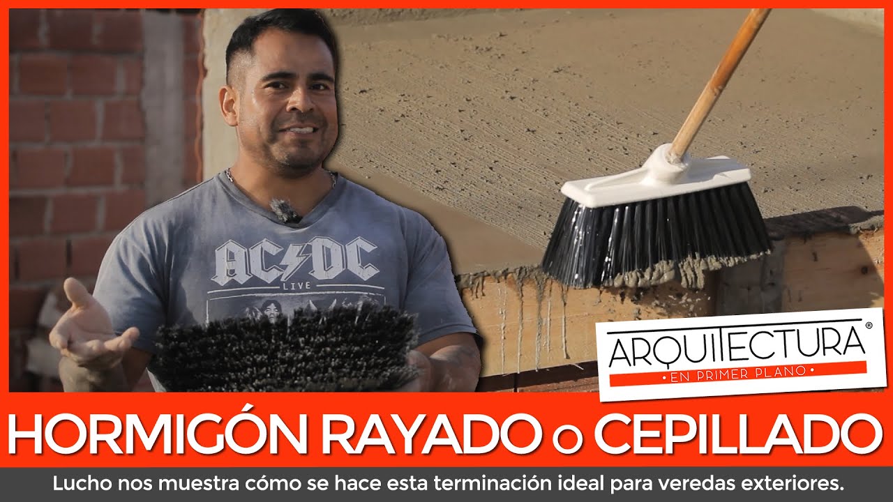 Cómo hacer terminaciones de cemento peinado 🚧 Técnicas de acabado para contrapiso Rayado o Cepillado