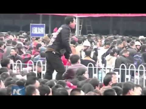 ჩინეთში უამინდობამ მგზავრებს პრობლემები შეუქმნა