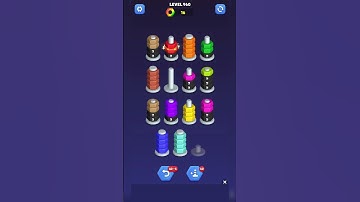 nut sort game/ level 960 #shorts#ammycandycrush#gameplay#nutsort