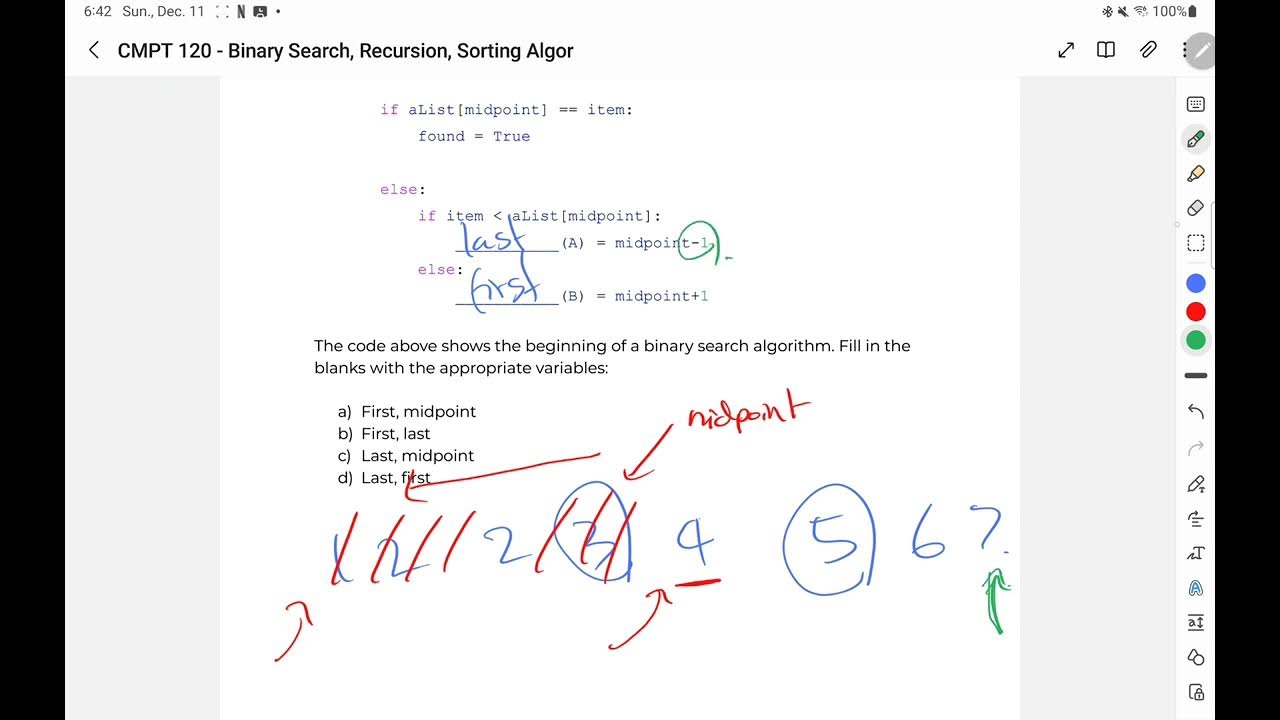 CMPT 120 (Intro Computers/Programming I) - Final Exam Review (Simon ...