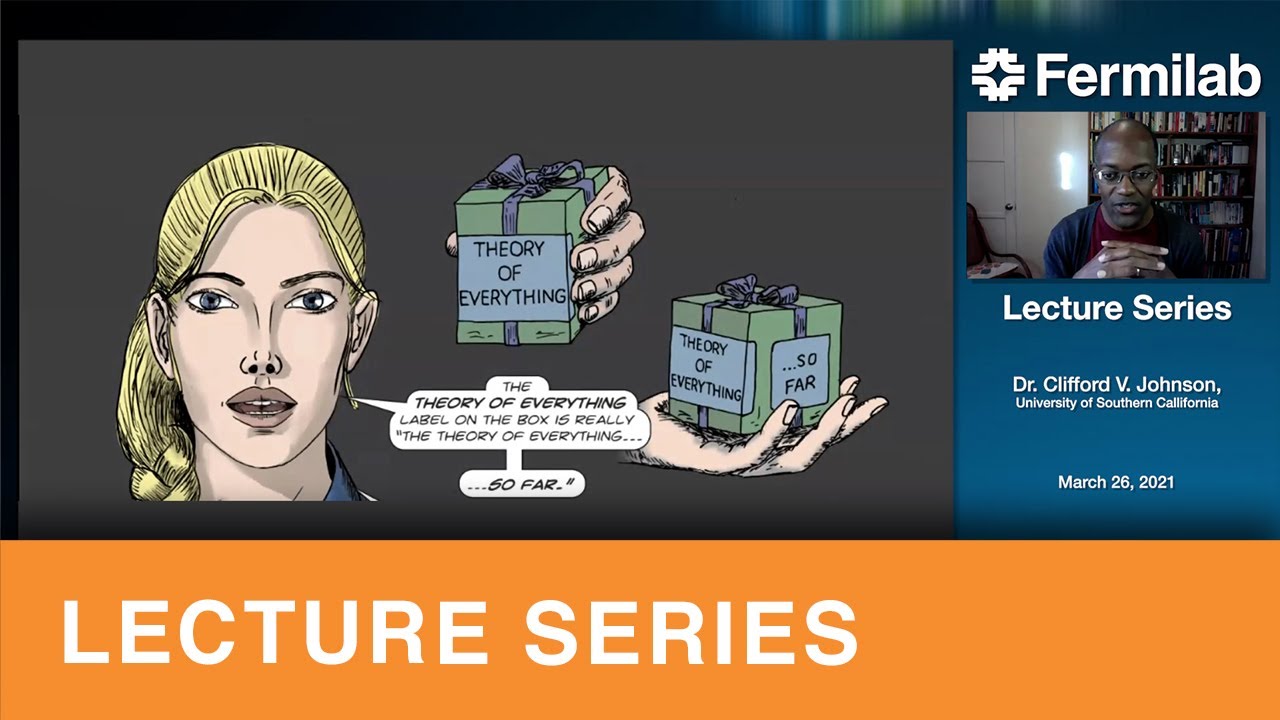 Graphic talk about the universe – Public lecture by Dr. Clifford Johnson