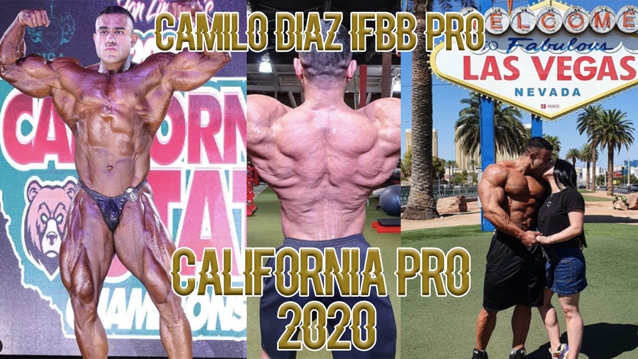 CALIFORNIA PRO 2020 LLEGO A LAS VEGAS A COMPETIR Camilo Diaz IFBB